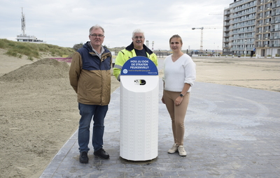 Nieuwpoort plaatst 61 semi-ondergrondse afvalbakken in toeristische zones